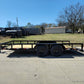6’4″ x 16 Utility Trailer Double Axle Dovetail With Gate Powder Coated (2) 3500lb Axles image 4