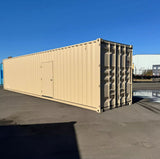 40ft shipping container with man door image 0