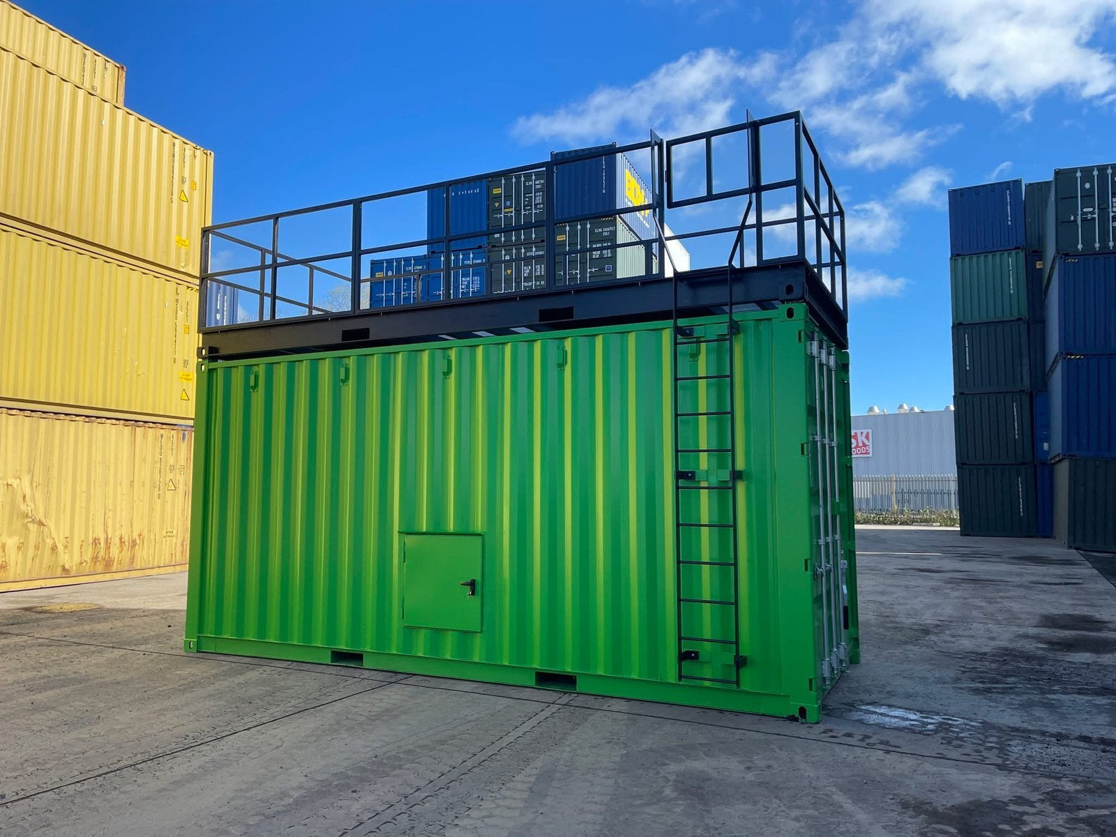 20ft Confined Space Training Container – Fully Customizable Training Unit image 0