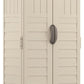 Suncast Vertical Outdoor Storage Shed with All-Weather Construction, Vanilla image 4