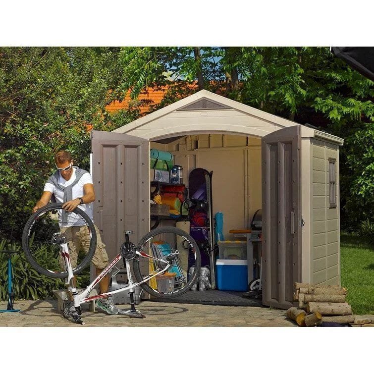 Keter Factor 8 x 6 FT Strong Storage Shed image 1