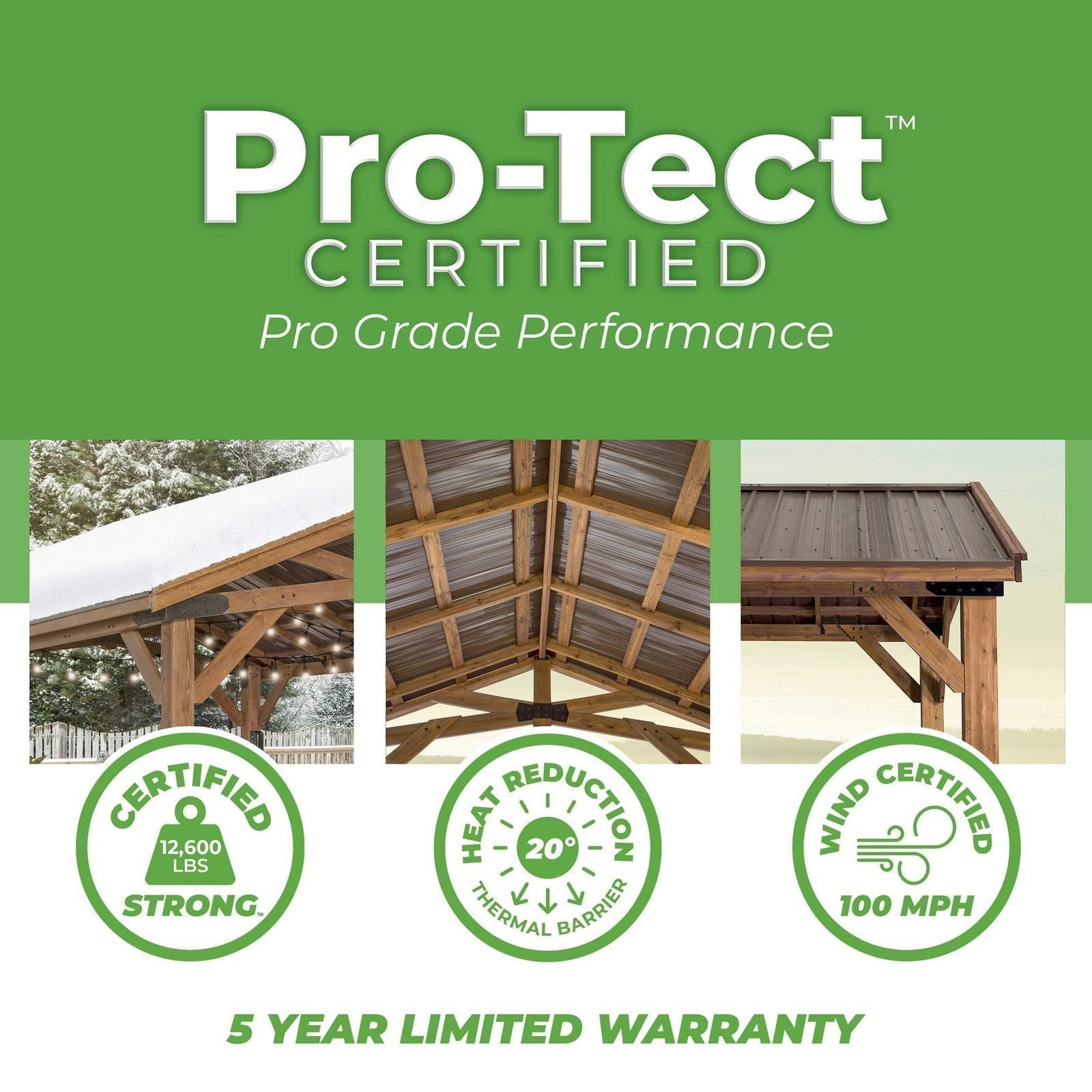 Norwood Carport/Gazebo 20×12 image 2