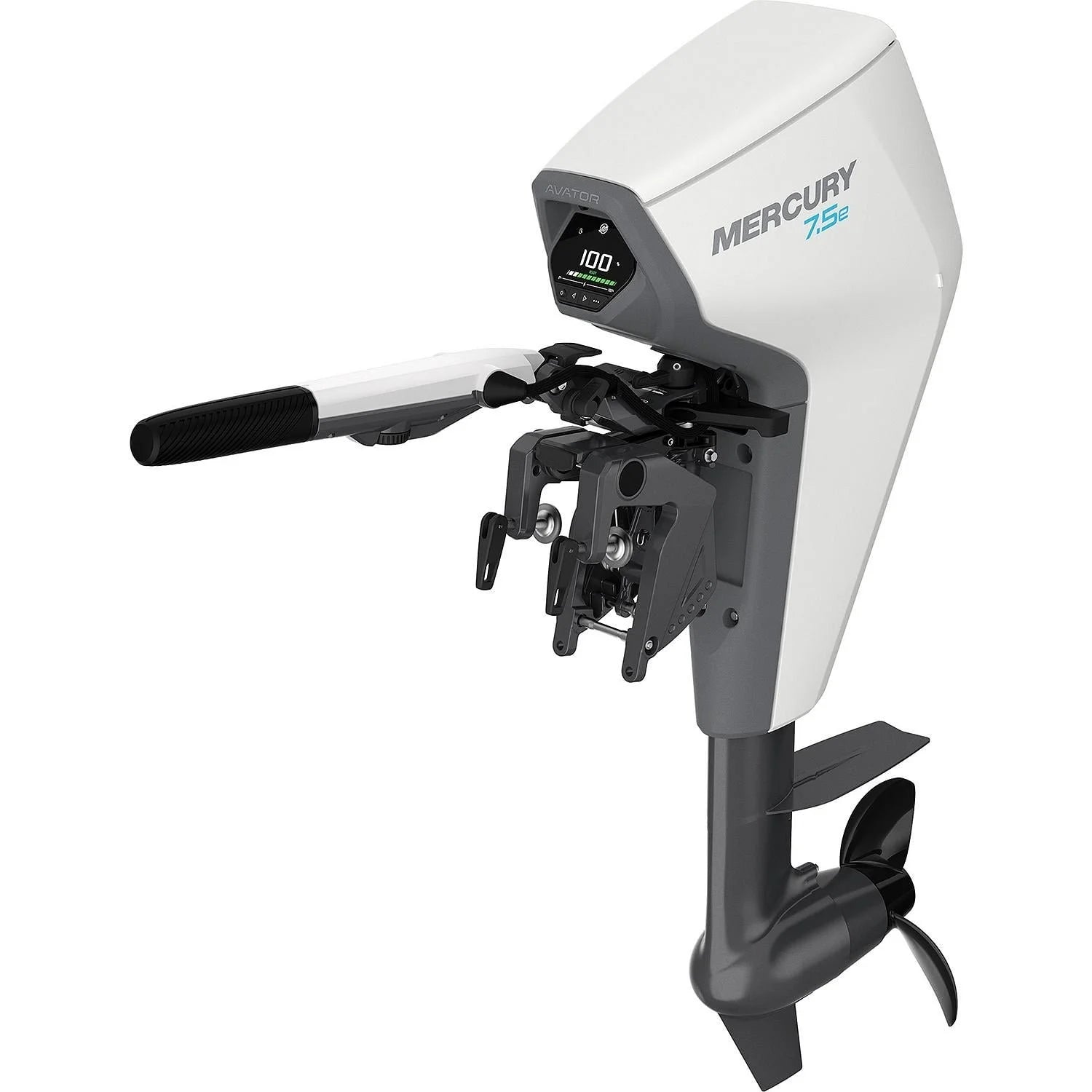 Mercury Avator 7.5e Tiller Electric Outboard Motor Kit image 0