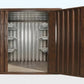 Wood-Effect Flat Packed Storage Container 2M X 2.1M image 0