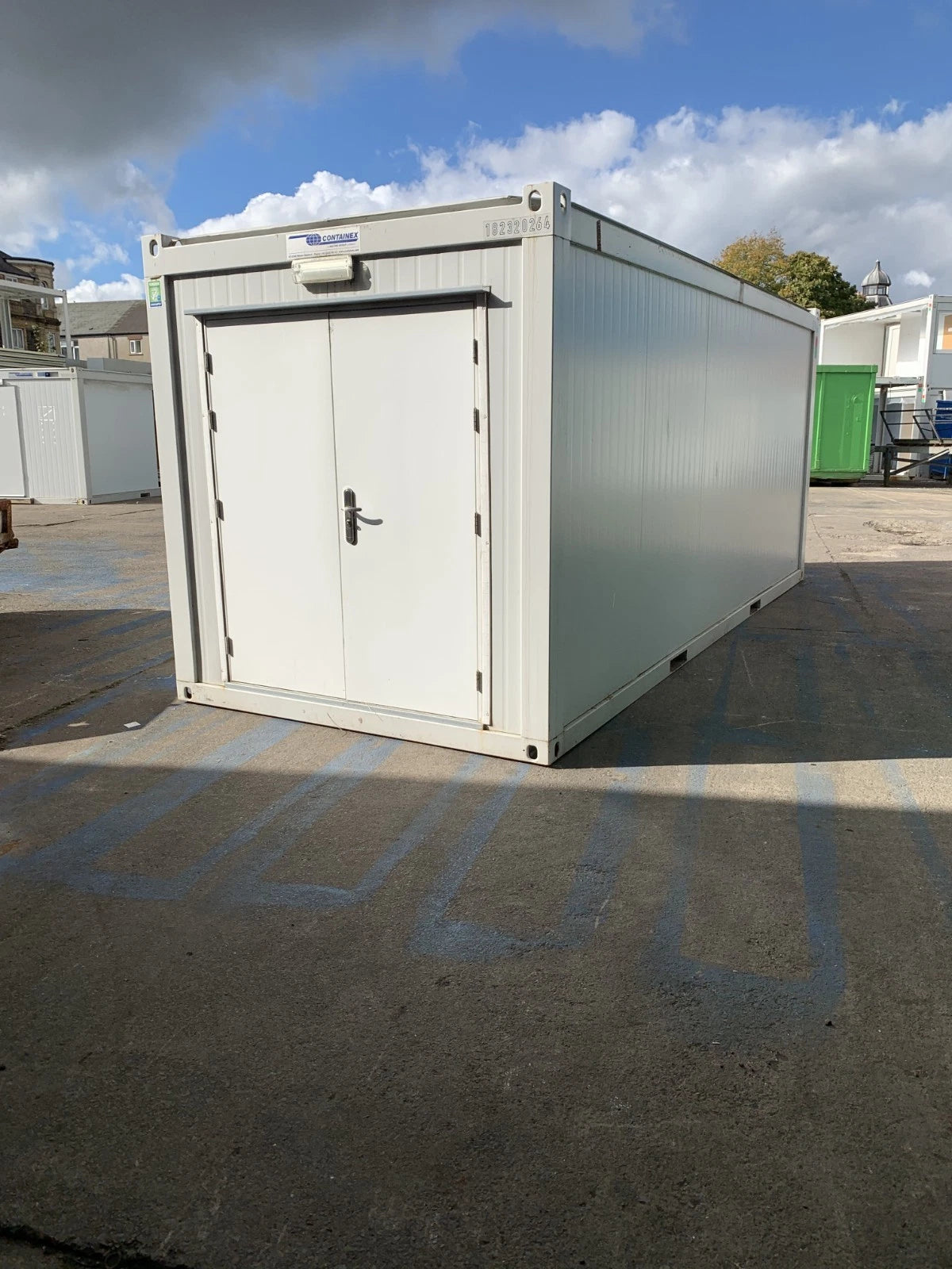 20ft x 8ft Insulated Storage Unit – Durable Steel Container image 0