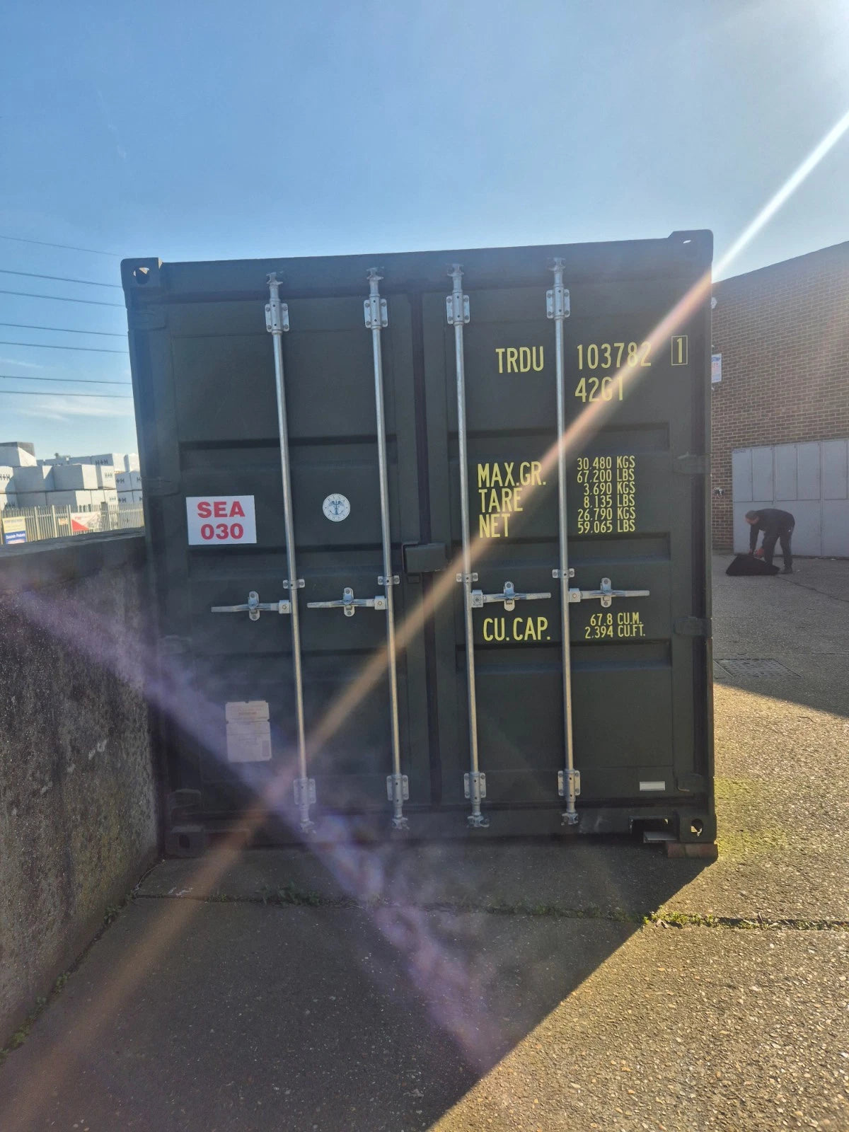 40′ one trip self storage container image 2