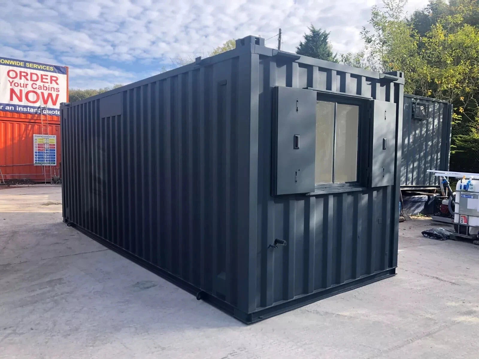 20FT X 8FT Office/Canteen/Toilet Anti Vandal/ Shipping Container image 3
