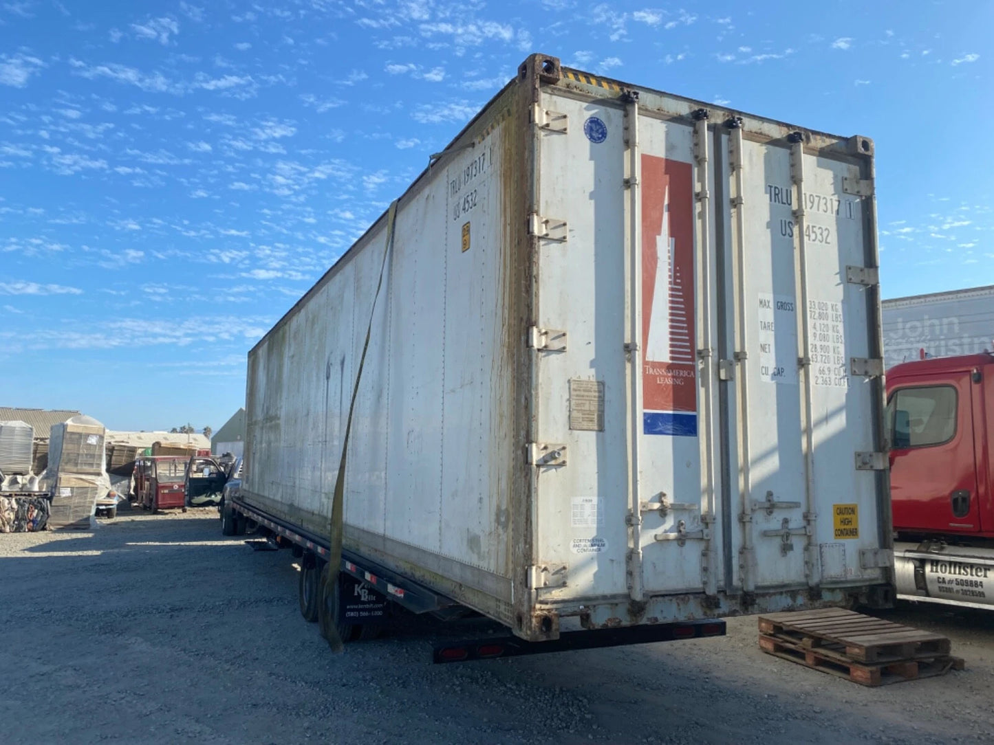40ft Refrigerated Shipping Container – With Custom Side Door Access image 7