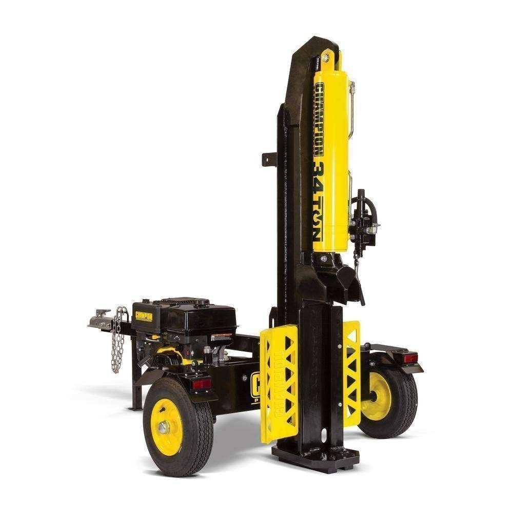 Champion 100425 34 Ton 338cc Horizontal/Vertical Log Splitter Manufacturer RFB Assembled image 4