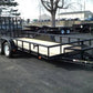6×16 Heavy-Duty Tandem Axle Utility Trailer – 2025 Steel Frame with Wood Deck image 1