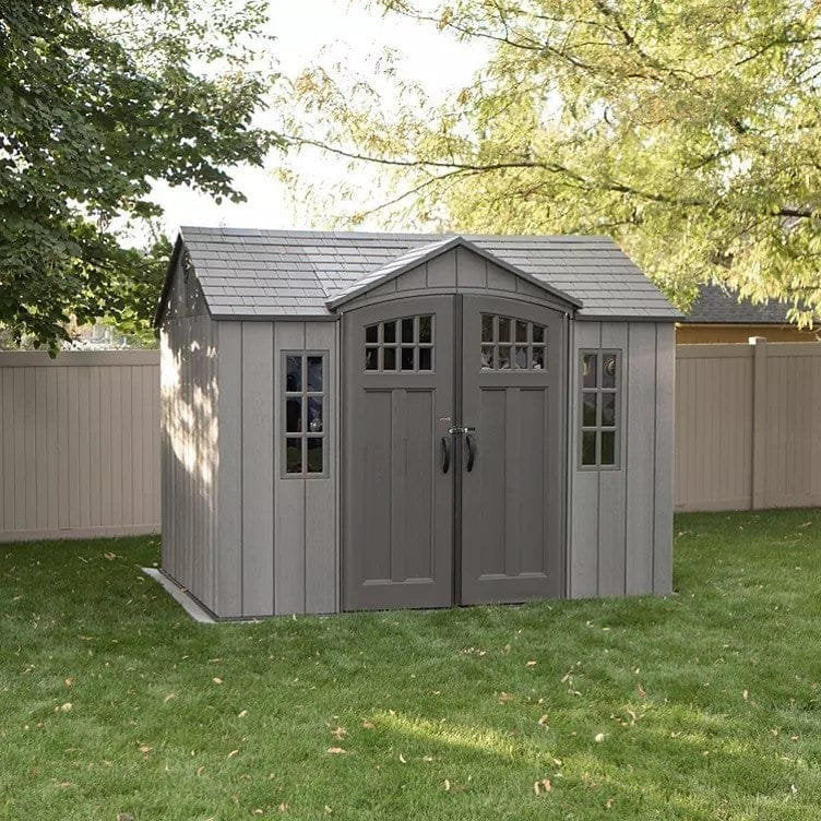 Lifetime 10ft x 8ft Rough Cut Outdoor Storage Shed image 0