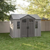 Lifetime 10ft x 8ft Rough Cut Outdoor Storage Shed image 0