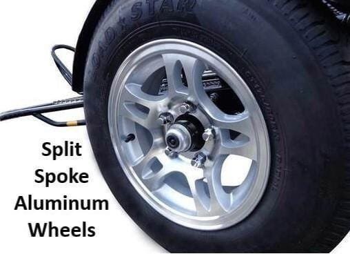 Single Rail Motorcycle Trailer – Compact, Easy-to-Tow Hauler for One Bike image 1