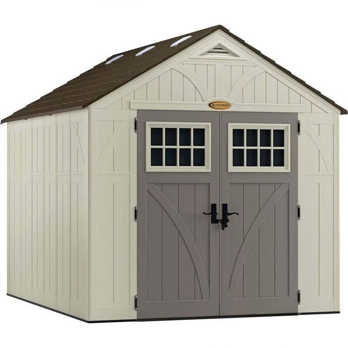Suncast Tremont 8×10 BMS8100 Outdoor Resin Storage Shed image 0