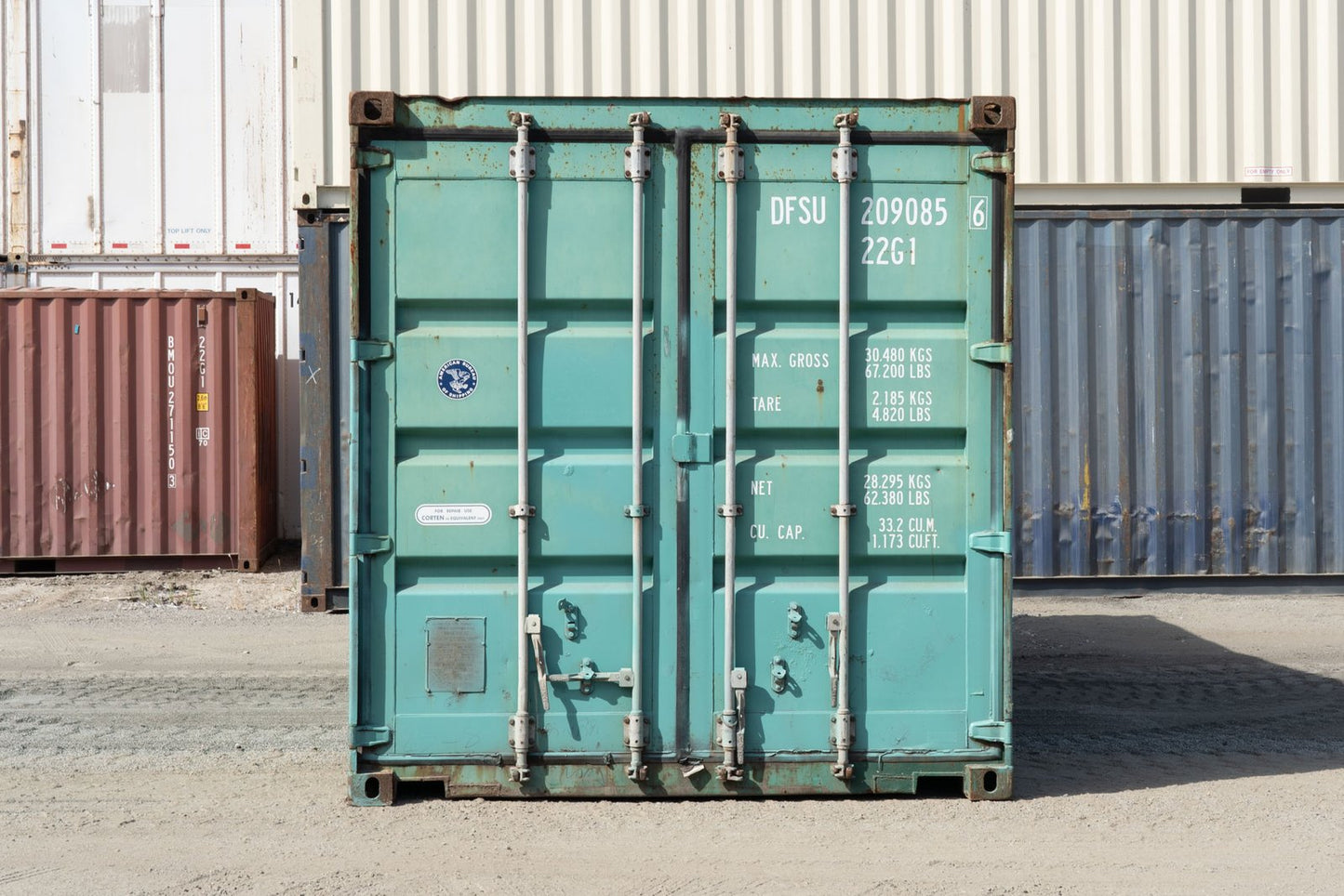 20-foot Standard Shipping Container – Cargo-worthy image 2