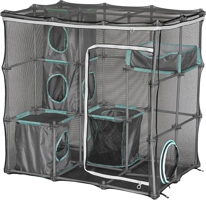 Kitty City Outdoor Catio Furniture and Play Kits for Cats, Outdoor Mega Kit image 3