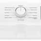 Whirlpool WTW4107SW 4.2 – 4.3 Cu. Ft Top Load Washer with 2-in-1 Removable Agitator, White image 1