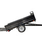 DK2 5-ft x 7-ft Steel Utility Trailer with Ramp Gate ( 1639-lb Capacity ) 2491711 image 2