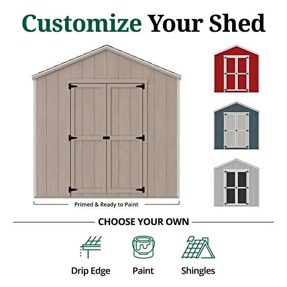 Little Cottage Co. Pre-Cut 12×12 Value Gable Shed Kits image 2