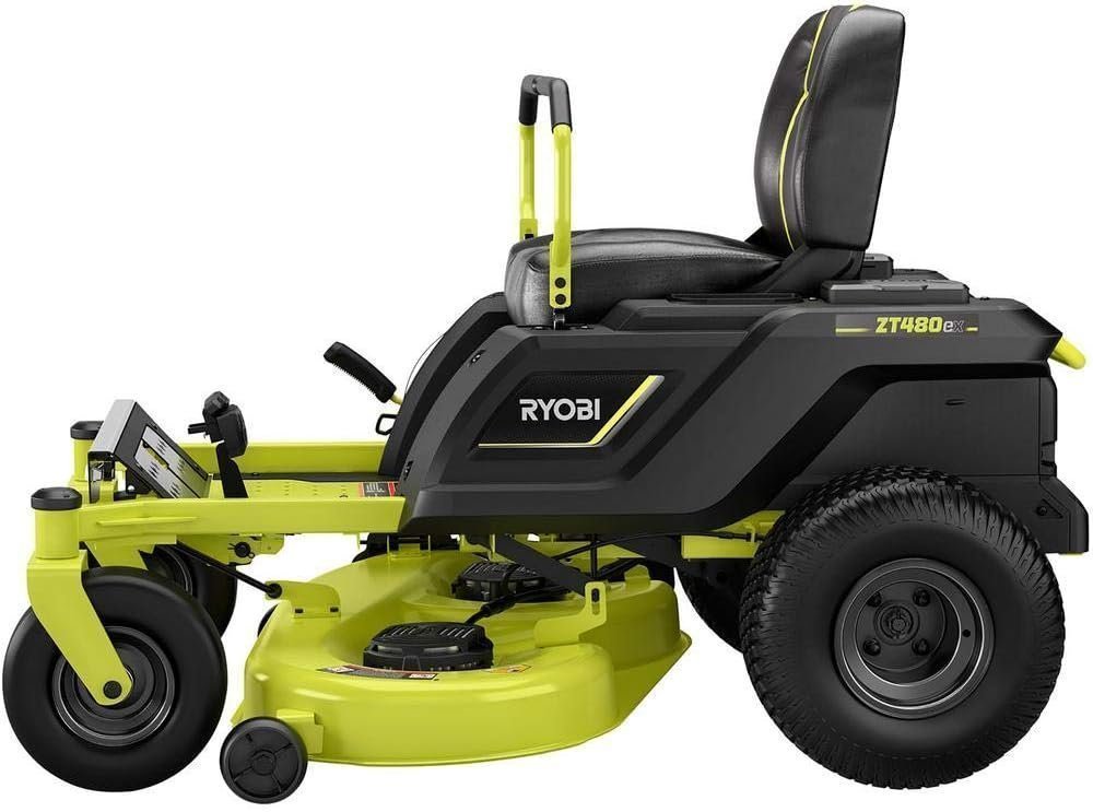 RYOBI 42 in. 100 Ah Battery Electric Riding Zero Turn Mower RY48ZTR100 image 2