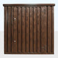 Wood-Effect Flat Packed Storage Container 2M X 2.1M image 1