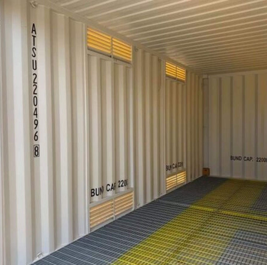 30ft x 8ft Shipping Container (One Trip) – Yellow image 1