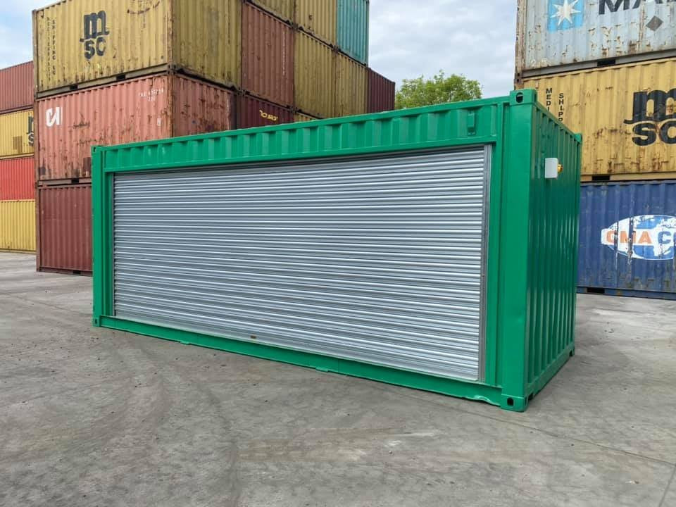 20ft Roller Shutter Conversion Container image 1