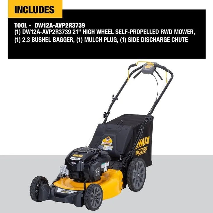 DEWALT 21″ 163cc Self-Propelled Lawn Mowers image 2