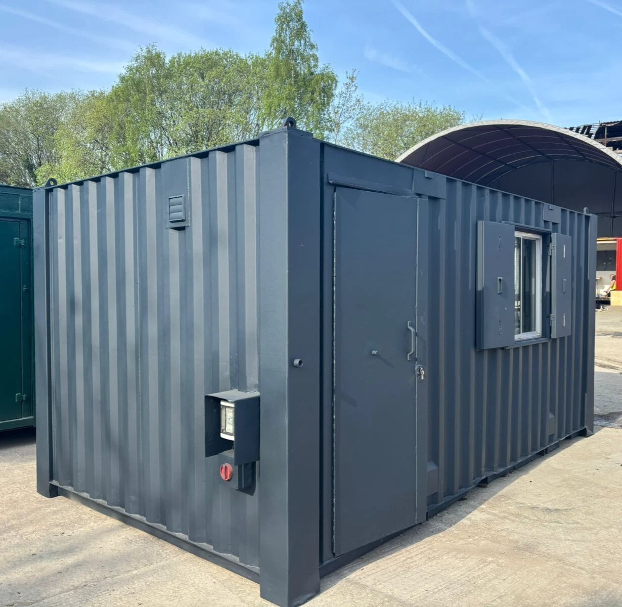 20ft Anti Vandal Office canteen with partition any colour image 0