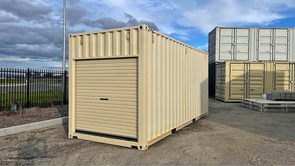 20ft HC Shipping Container with Rollup Door – Extra Height, Secure & Easy Access image 0