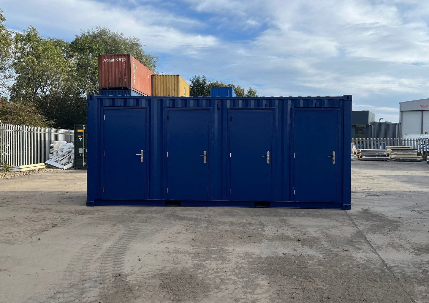 20ft Shipping Container Multi-unit Storage Solution image 4