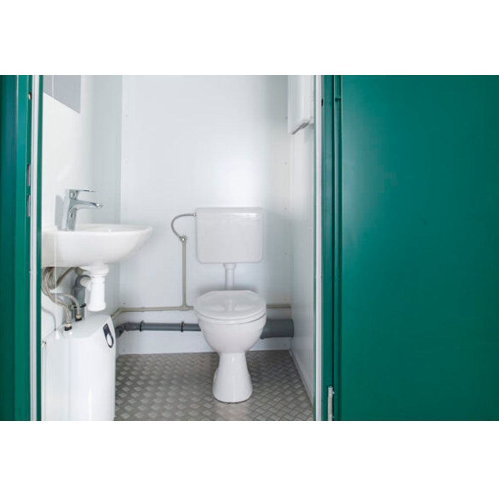 1+1 Double Mains Toilet 8Ft x 5Ft (Green) image 3