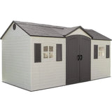 Lifetime 15 x 8 ft. Outdoor Garden Shed image 0