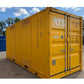 30ft x 8ft Shipping Container (One Trip) – Yellow image 0