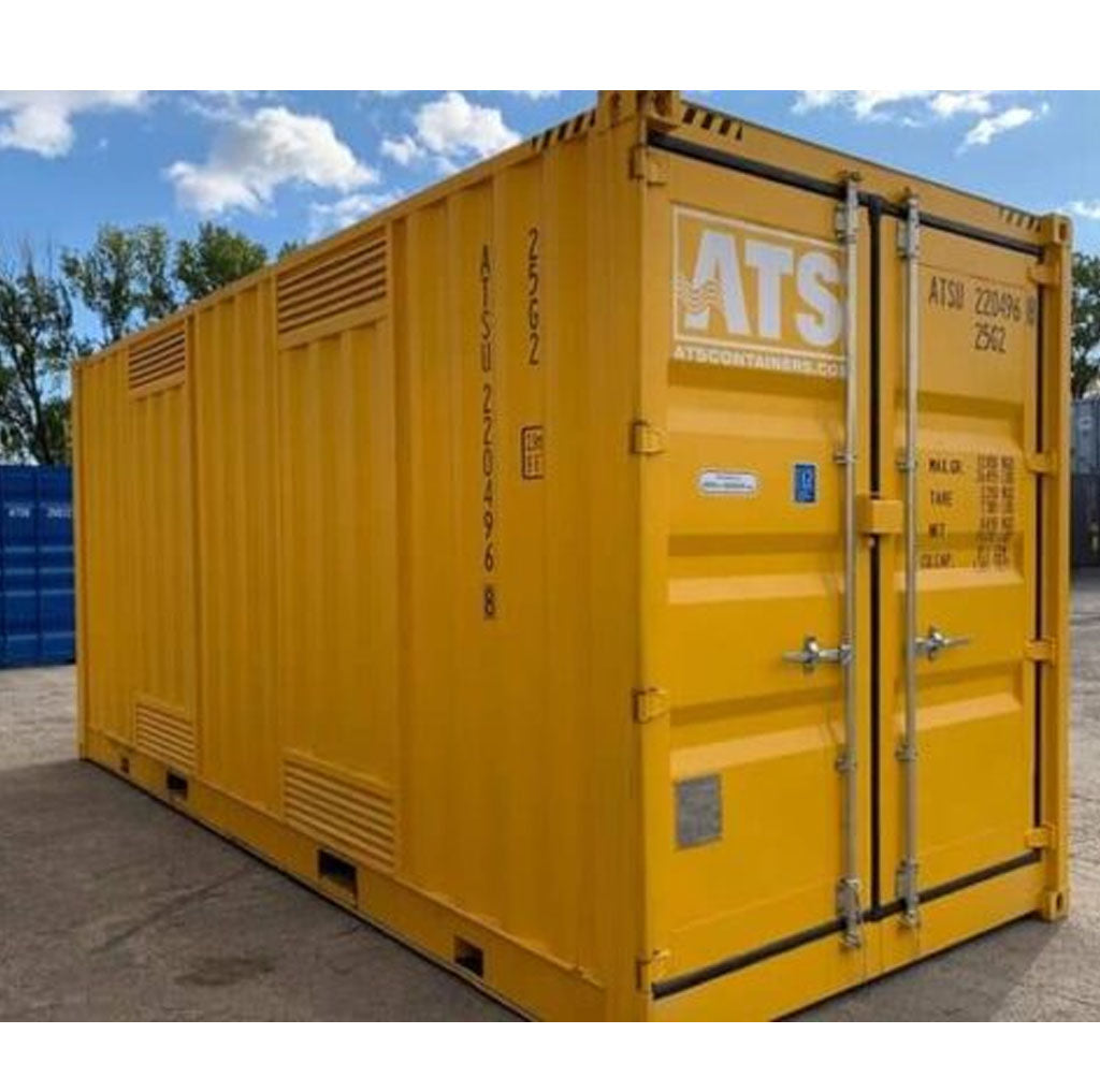 30ft x 8ft Shipping Container (One Trip) – Yellow image 0