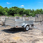DK2 5-ft x 7-ft Steel Utility Trailer with Ramp Gate ( 1639-lb Capacity ) 2491713 image 4