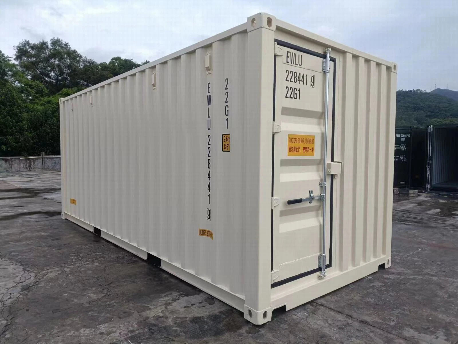20ft One-Trip Shipping Container – Triple Door Access (Double + Single Door) image 0