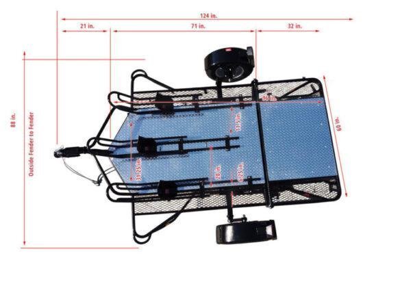 Trinity Motorcycle Mt3 Three Rail trailer image 1