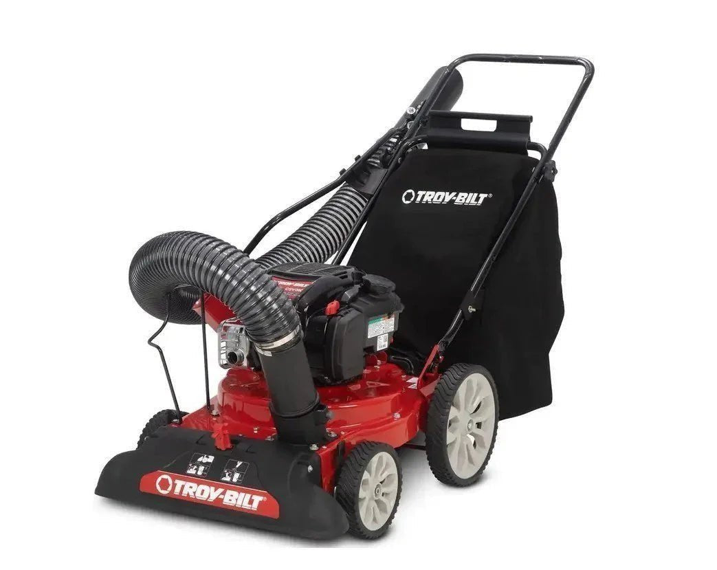 Troy-Bilt 24 in. Leaf Vacuum Head 1.5 in. Chipping Capacity Gas Powered Chipper Shredder Vacuum with High Rear Wheels image 3
