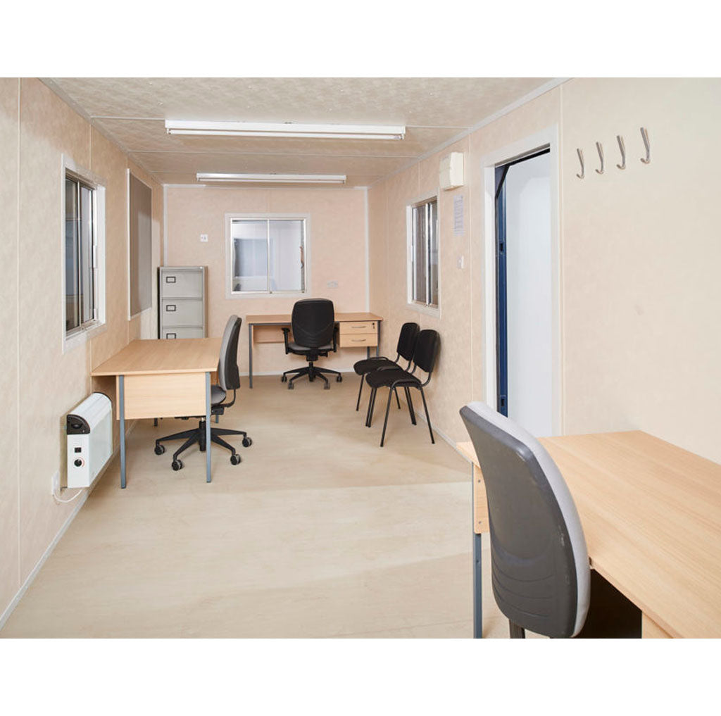 24Ft x 9Ft Steel Anti-Vandal Office Cabin image 1