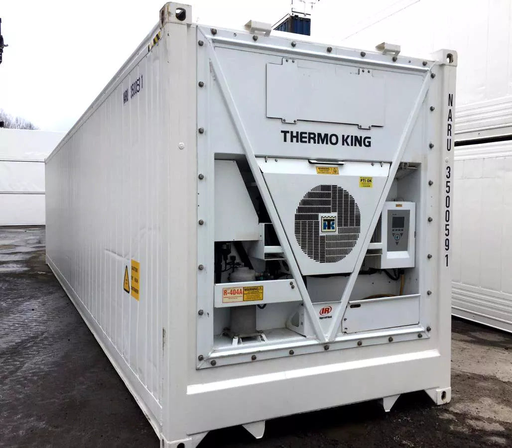 40 Feet Freezer Container Compact Mobile Cold Storage -40°C Reefer Container image 0